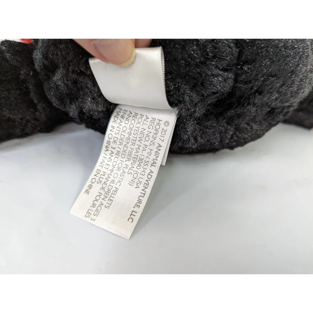 Animal Adventure‎ Penguin Plush 14 Inch 2017 Christmas Knit Scarf Stuffed Animal